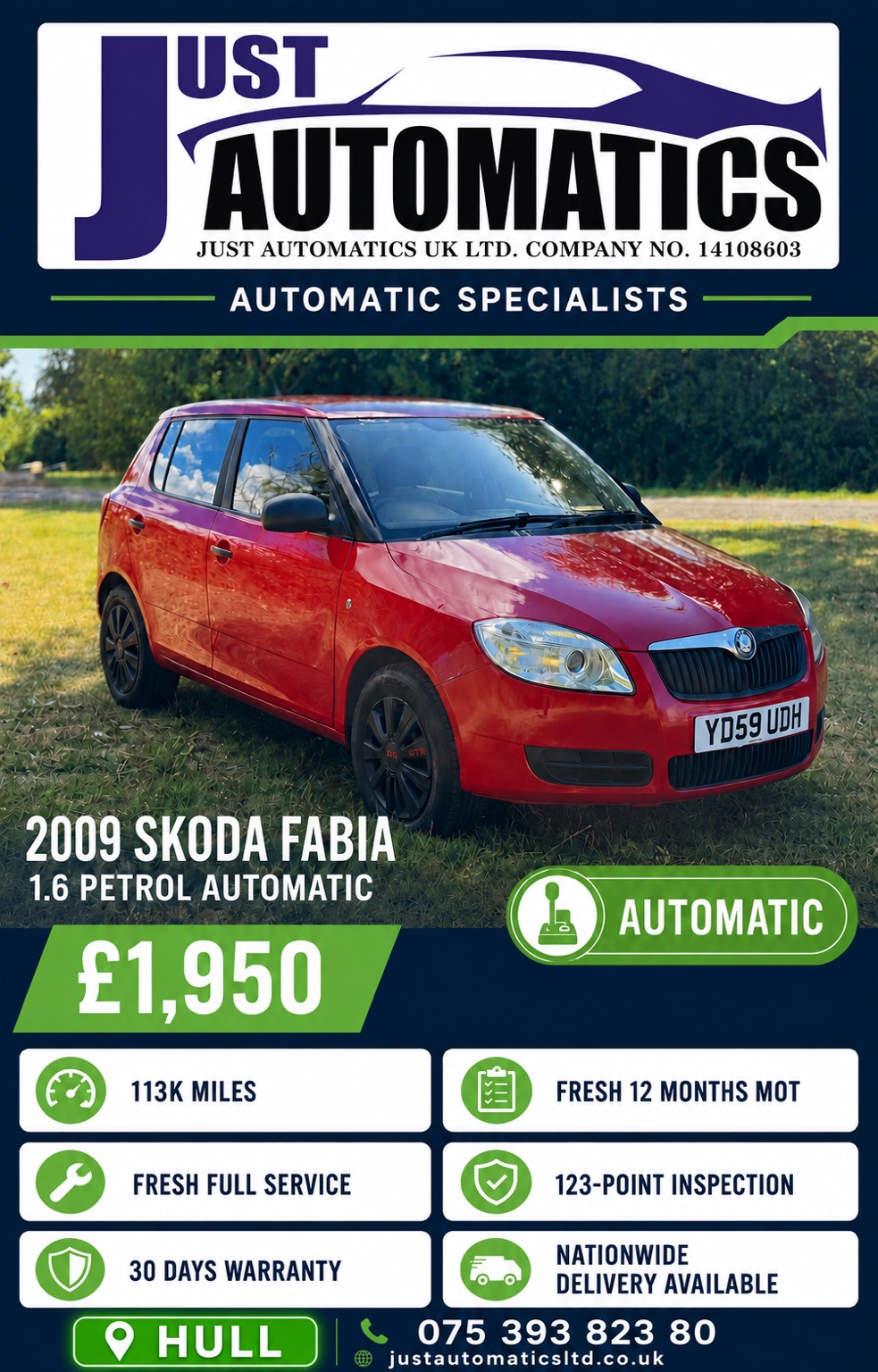 2009 Skoda Fabia 1.6 photo 1