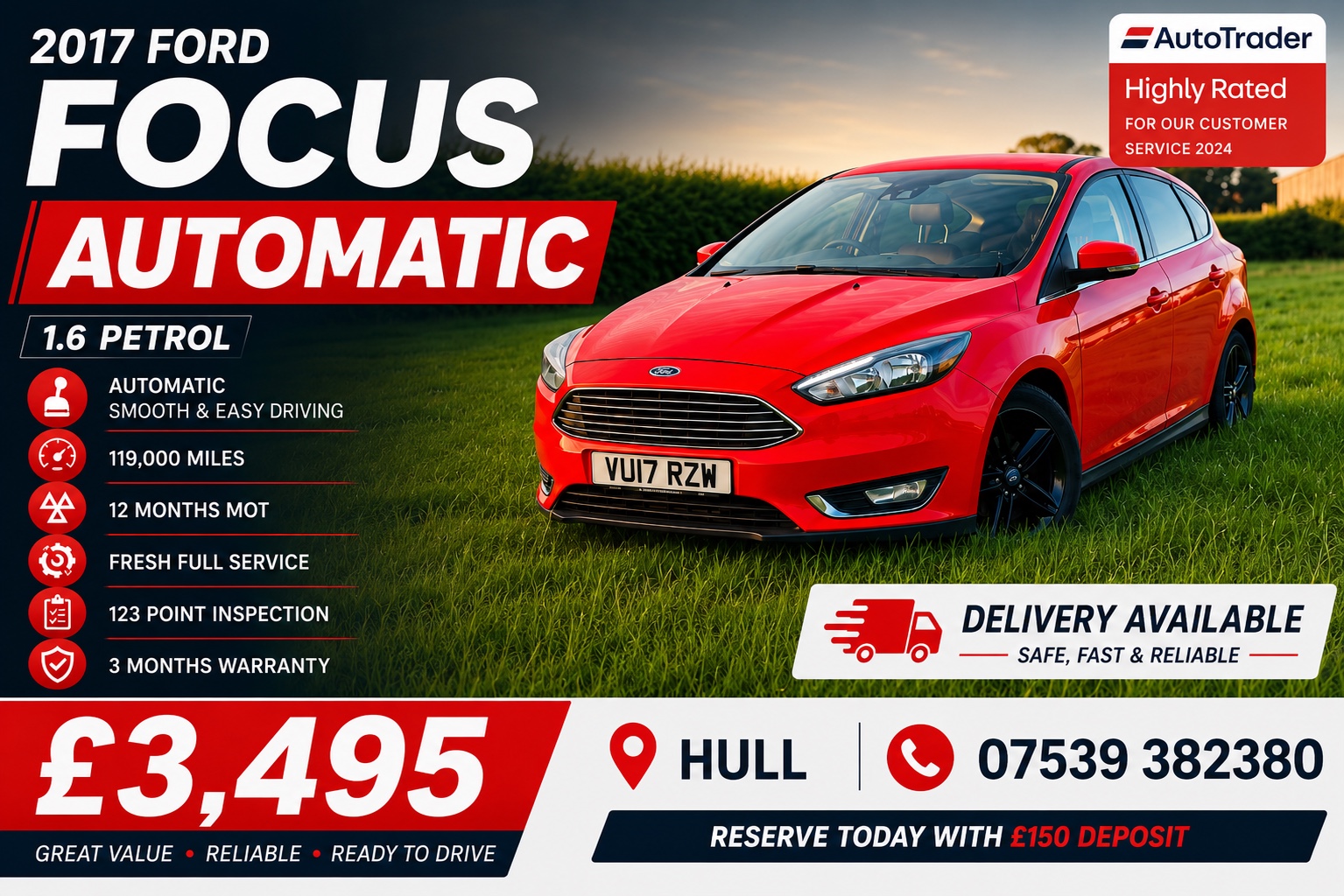 2017 Ford Focus 1.6 photo 1
